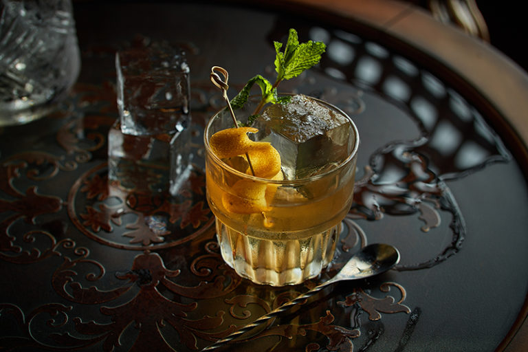 The fitz bourbon cocktail